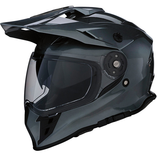 Integral Motorcycle Helmet Z1r All Road Range Dual Sport Dark Gray
