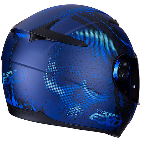 Integral Motorcycle HelmetScorpion EXO 490 DAR Matt Blue