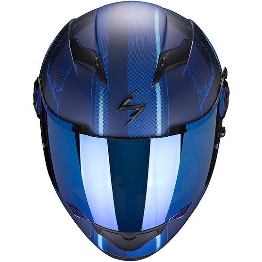 Integral Motorcycle HelmetScorpion EXO 490 DAR Matt Blue