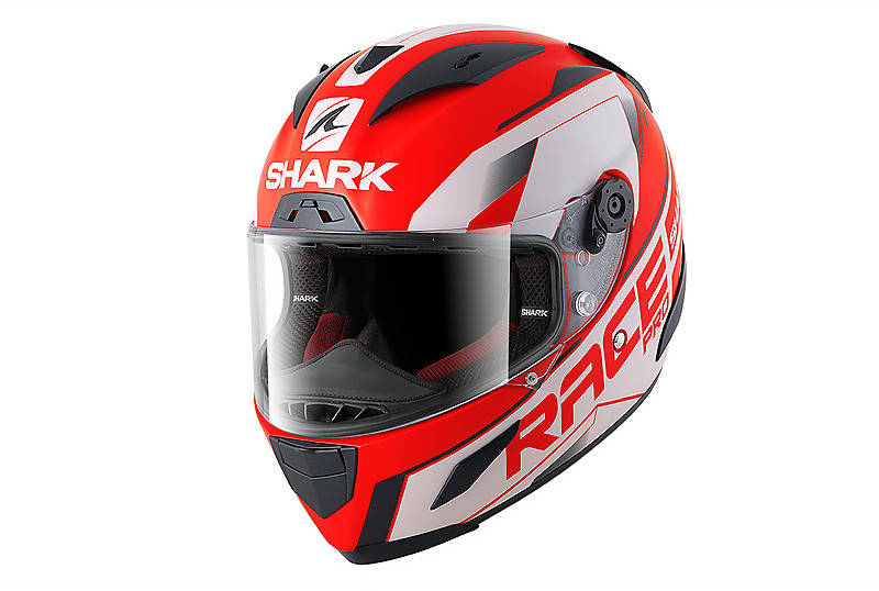 Casco integrale Shark RACE-R PRO BLANK Mat