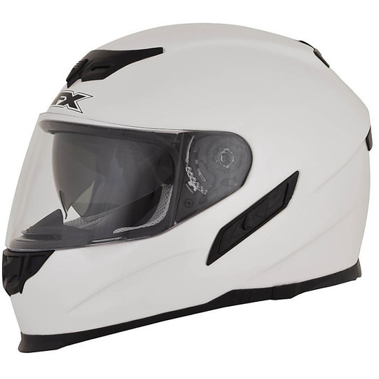 Integral Motorrad Helm AFX FX-105 Thunder Fest Weiß