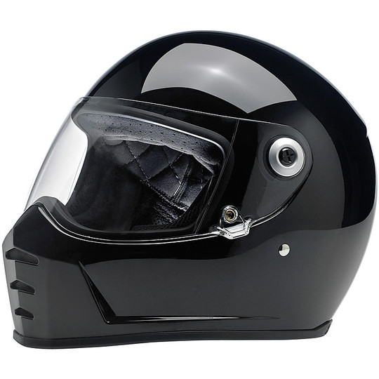 Integral Motorrad Helm Biltwell Modell Lane Splitter Glossy Black