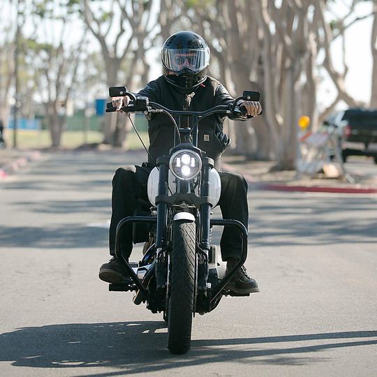 Integral Motorrad Helm Biltwell Modell Lane Splitter Glossy Black