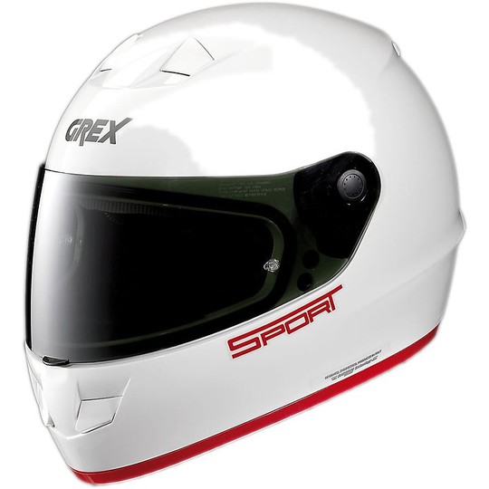 Integral Motorrad Helm Grex G6.1 K-Sport White Metal