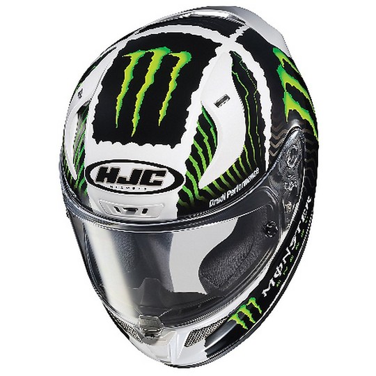 Integral Motorrad Helm HJC RPHA 11 Monster Military White Sand MC4