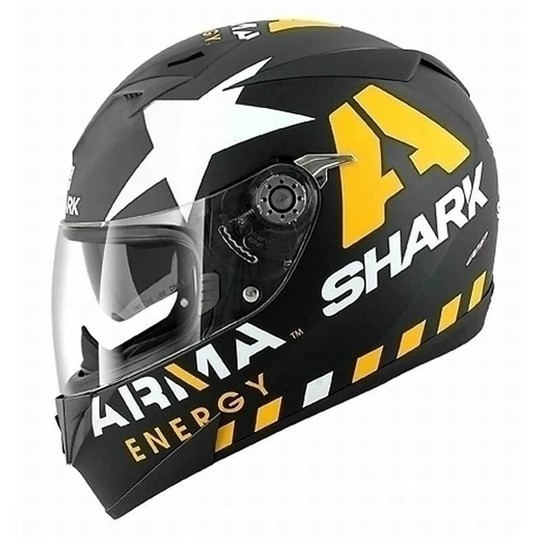 Integral Motorrad Helm Shark S700 PINLOCK Replica Redding Matte Black