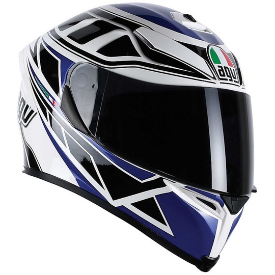 Integral Motorradhelm Agv K-5 2015 New Multi Diapason 2 Blue
