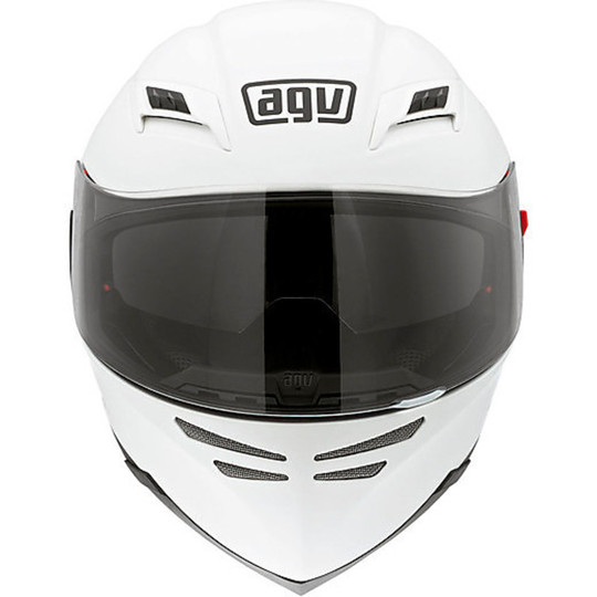 Integral Motorradhelm Agv Skyline Mono Dual Visor Gloss Weiß