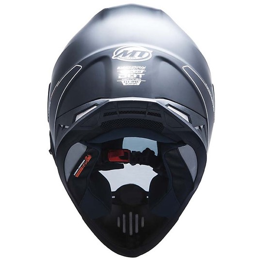 Integral Motorradhelm Cross Enduro MT Helme Synchrony DuoSport SV Solid Matt Schwarz