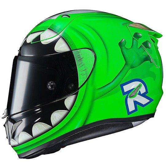 Integral Motorradhelm HJC RPHA 11 Mike Wazowski Disney