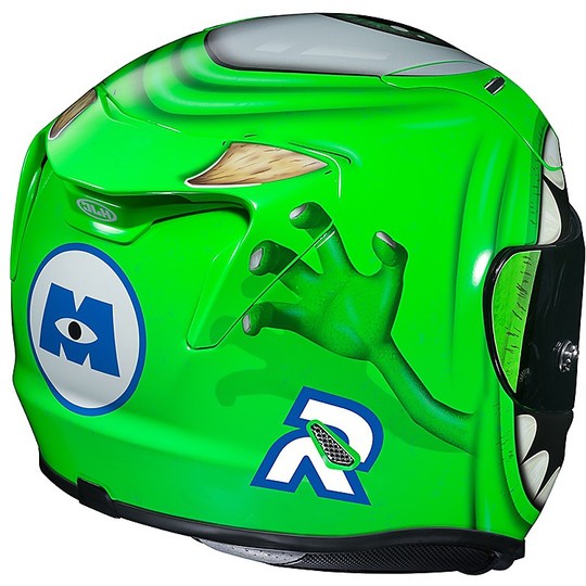 Integral Motorradhelm HJC RPHA 11 Mike Wazowski Disney