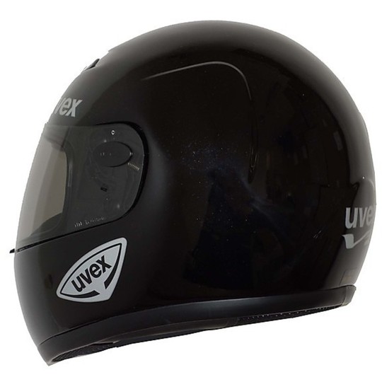 Integral Motorradhelm Uvex V1 Fiber Schwarz Glossy Tricomposita