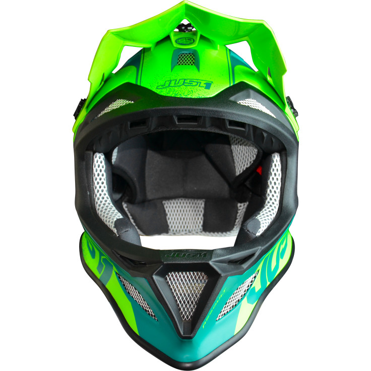 Integral MTB Bike Helmet DownHill Just1 JHD + MIPS ASSAULT Matt Green