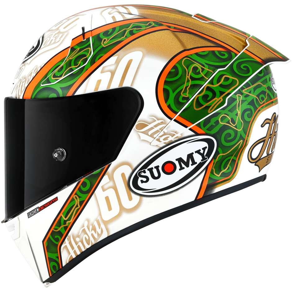 Integral Racing Moto Helm Suomy SR-GP HICKMAN REPLICA
