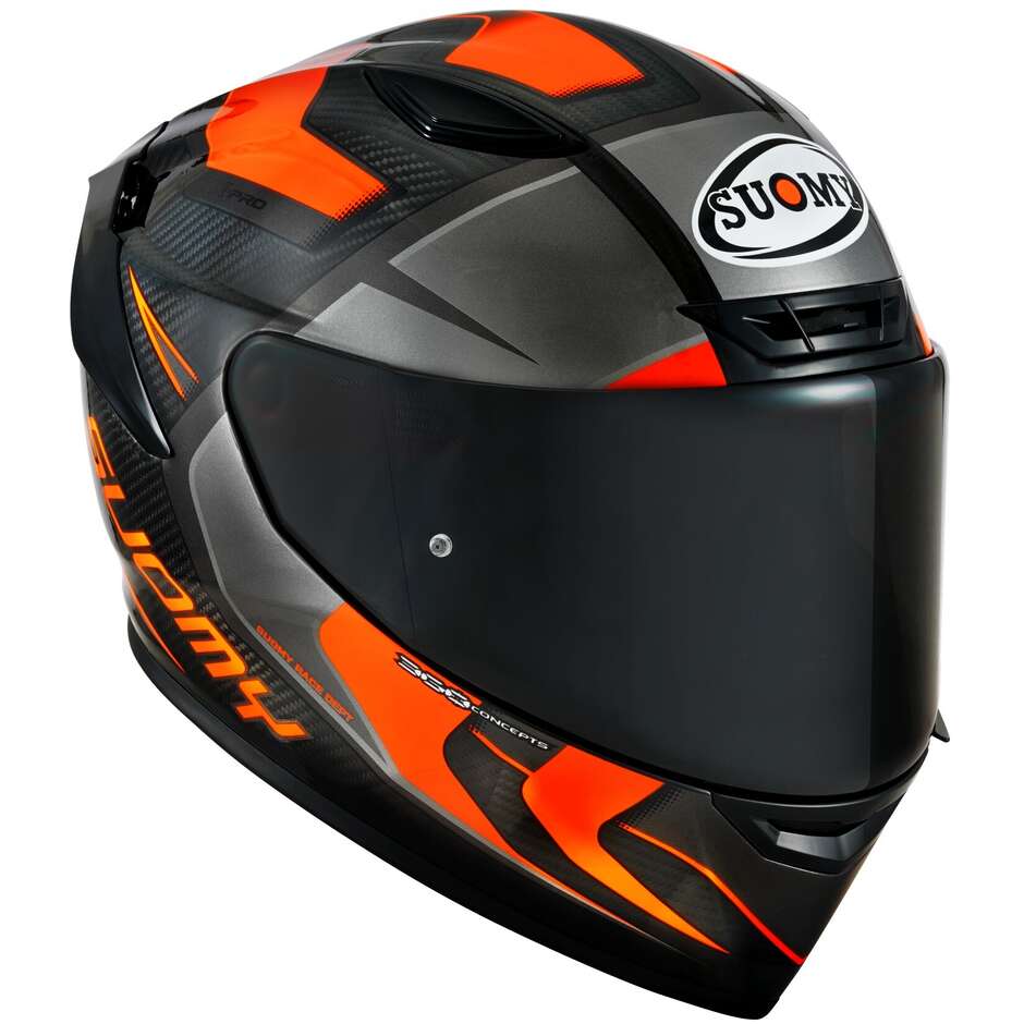 Integral Racing Moto Helm Suomy TX-PRO ADVANCE Orange Fluo