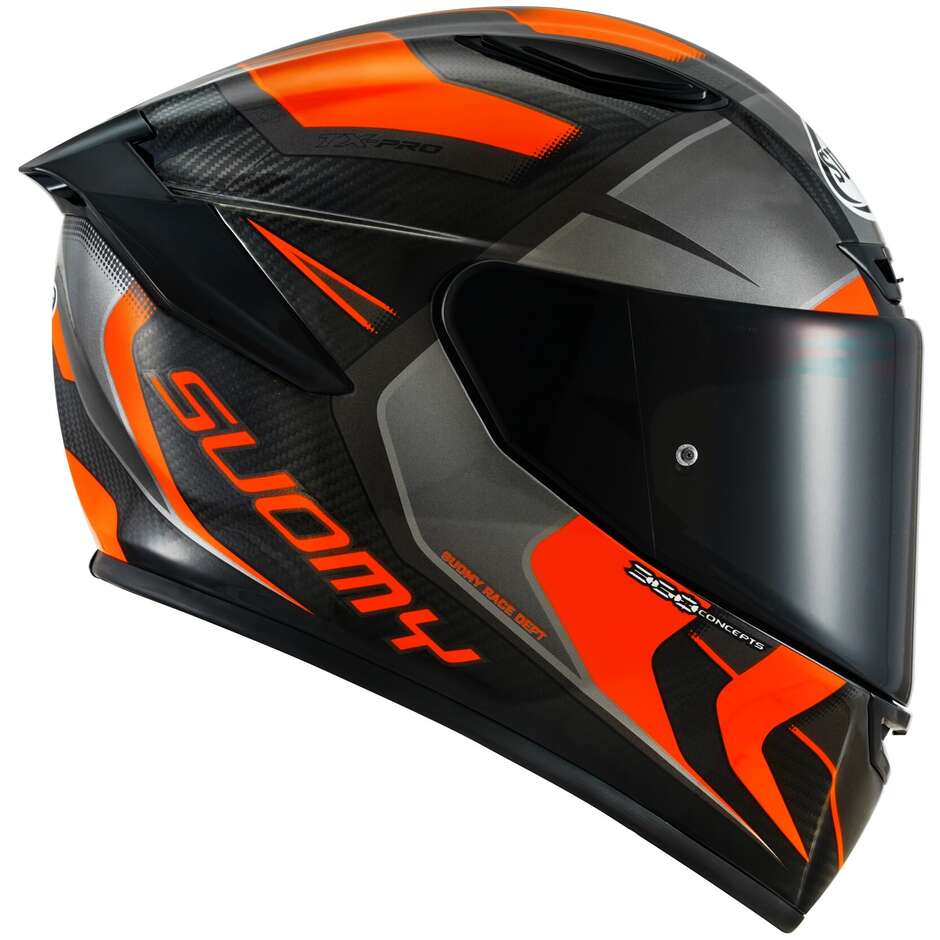 Integral Racing Moto Helm Suomy TX-PRO ADVANCE Orange Fluo