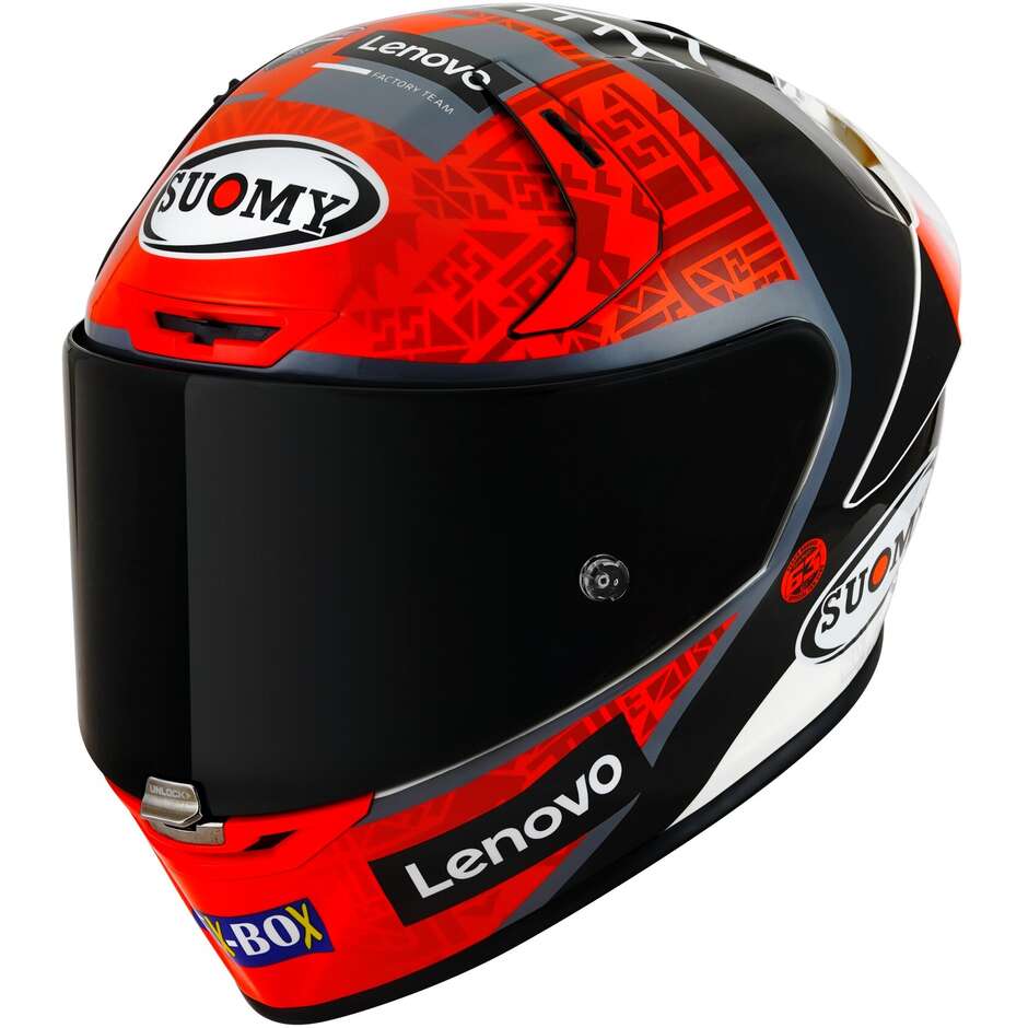 Integral Racing Moto Helmet Suomy SR-GP BAGNAIA REPLICA 2022 WITH SPONSOR