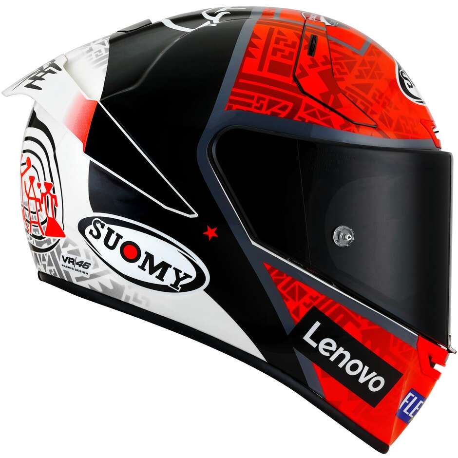 Integral Racing Moto Helmet Suomy SR-GP BAGNAIA REPLICA 2022 WITH SPONSOR