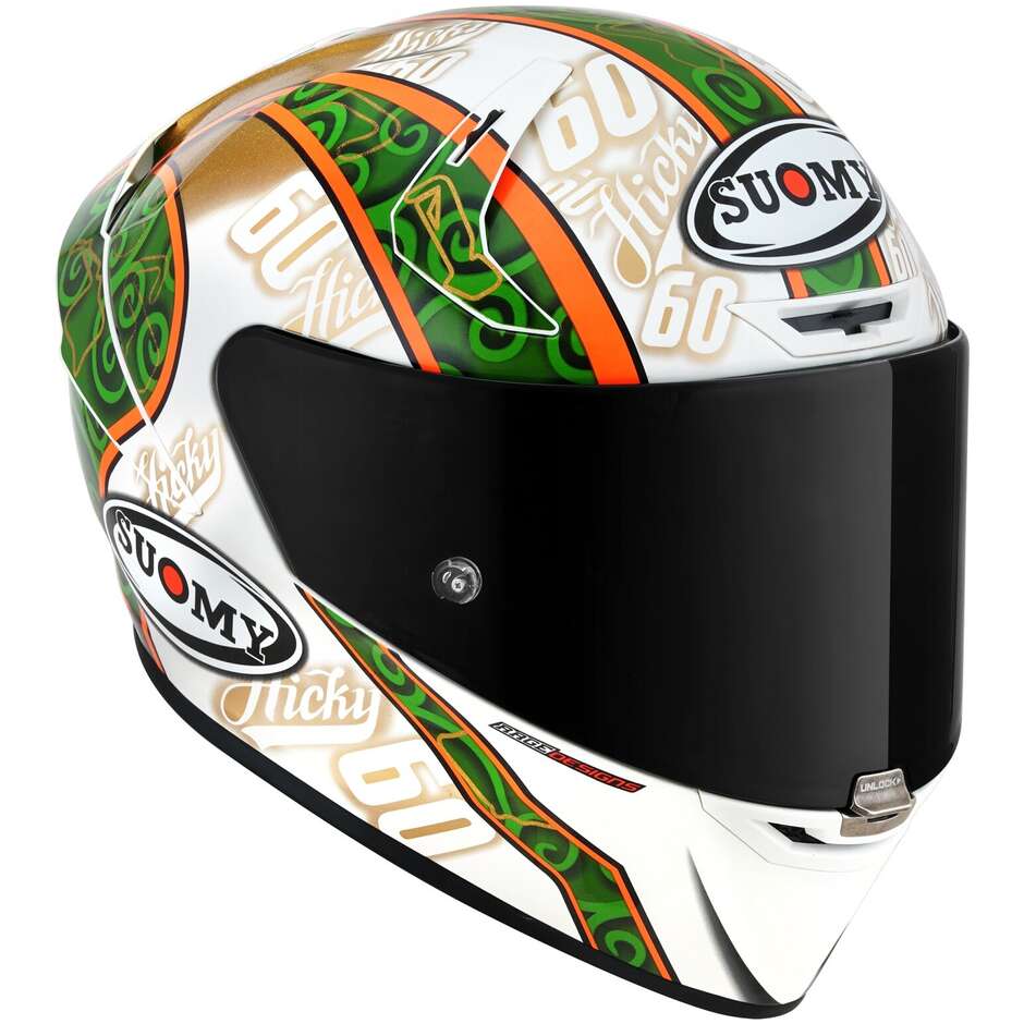 Integral Racing Moto Helmet Suomy SR-GP HICKMAN REPLICA