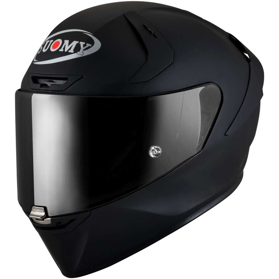Integral Racing Moto Helmet Suomy SR-GP PLAIN Matt Black