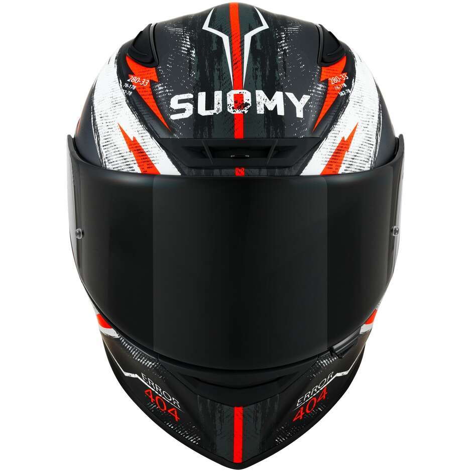 Integral Racing Moto Helmet Suomy TRACK-1 404 Matt Anthracite