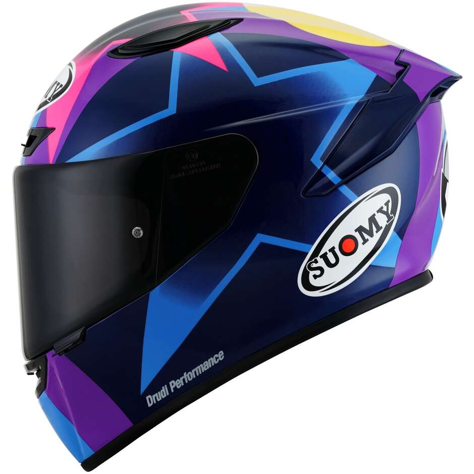 Integral Racing Moto Helmet Suomy TRACK-1 BASTIANINI REPLICA