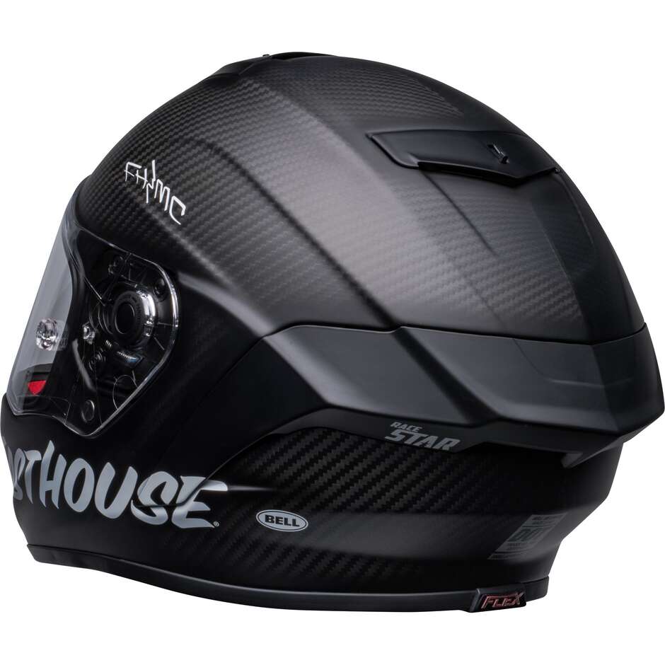Integral Racing Motorcycle Helmet Bell RACE STAR DLX FASTHOUSE STREET PUNK Black