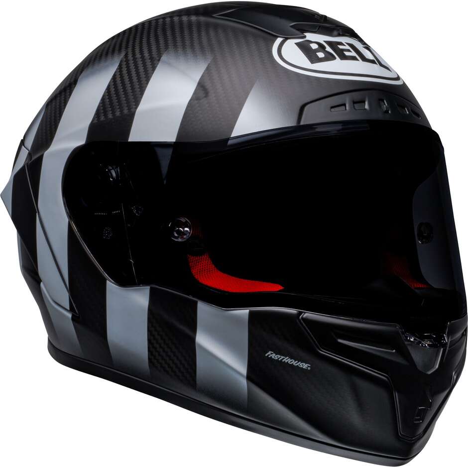 Integral Racing Motorcycle Helmet Bell RACE STAR DLX FASTHOUSE STREET PUNK Black