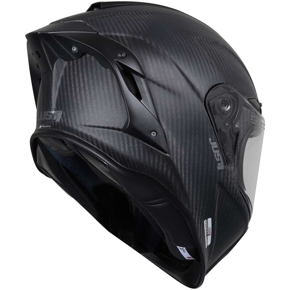 Integral Racing Motorcycle Helmet Just1 J-gpr Solid Carbon Matt 22.06
