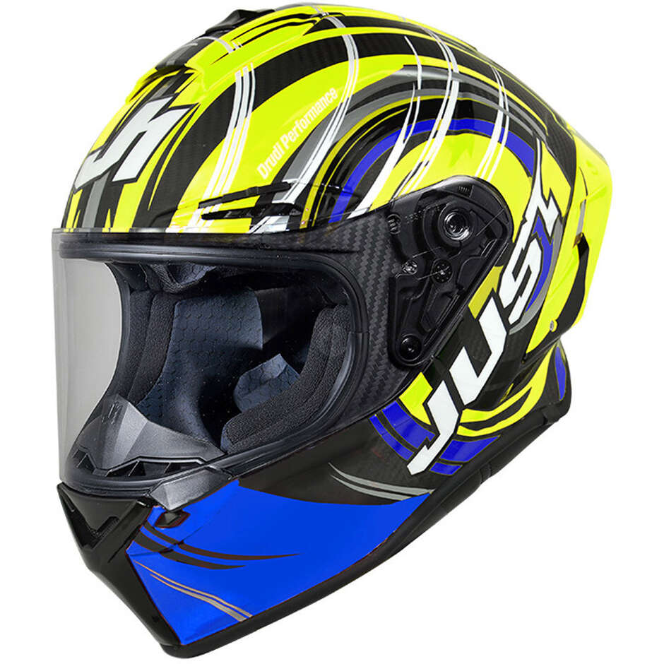 Integral Racing Motorcycle Helmet Just1 J-gpr Torres Replica Glossy Blue 22.06