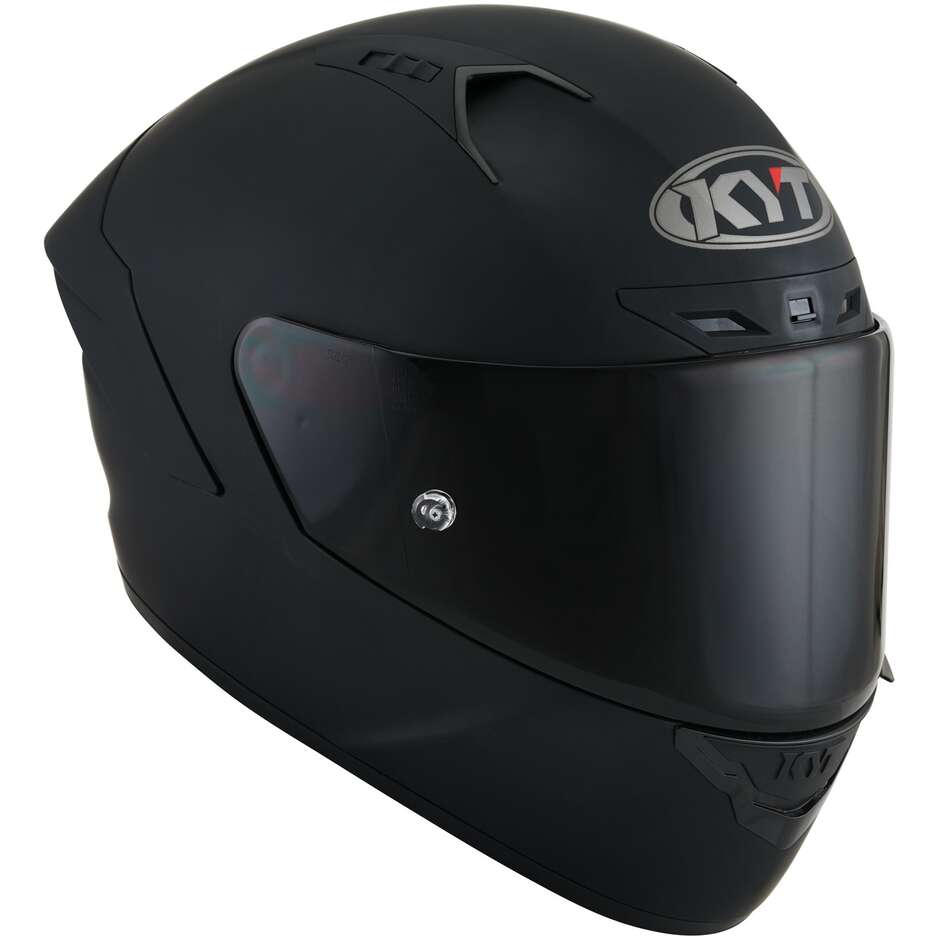 Integral Racing Motorcycle Helmet Kyt NZ-RACE PLAIN Matt Black
