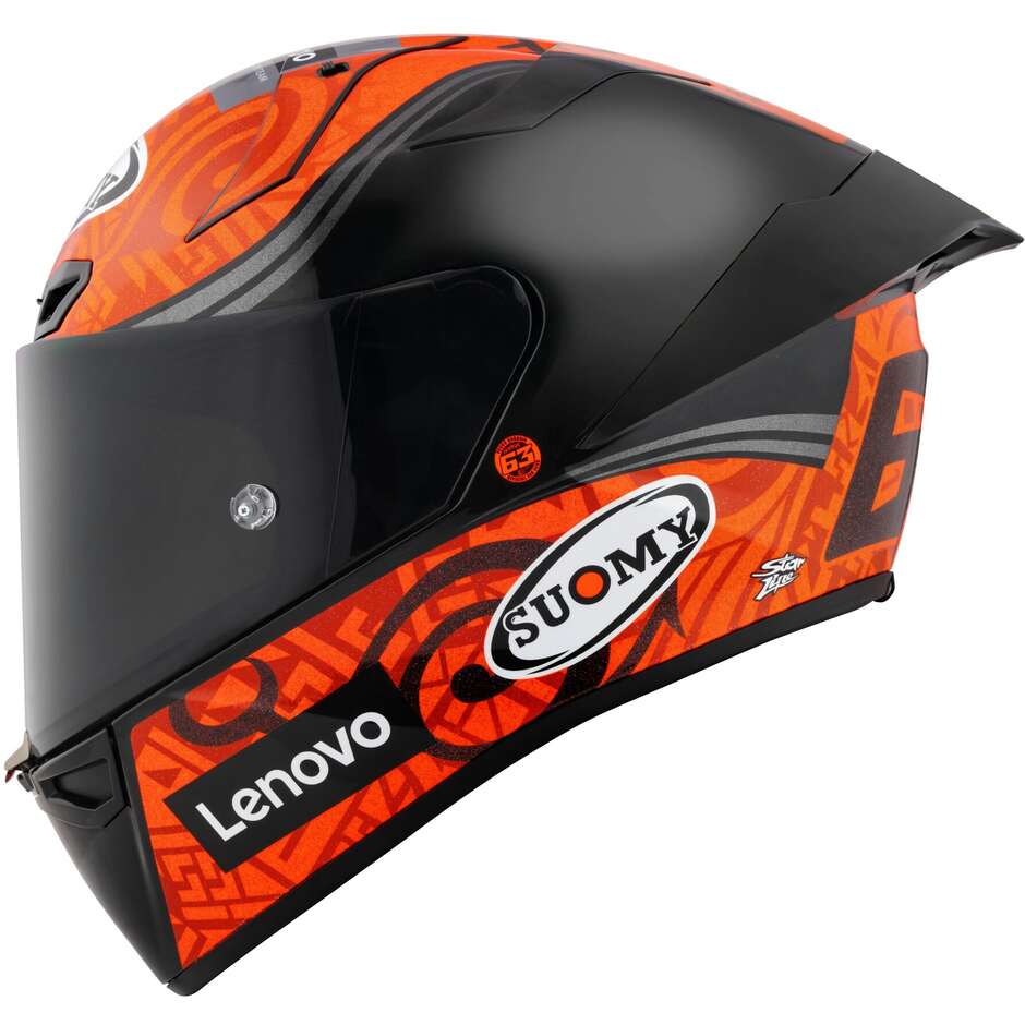 Integral Racing Motorcycle Helmet Suomy S1-XR GP BAGNAIA REPLICA FIM