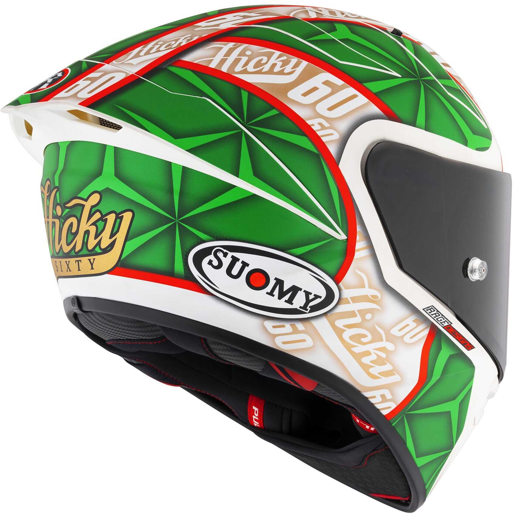 Integral Racing Motorcycle Helmet Suomy S1-XR GP HICKMAN REPLICA
