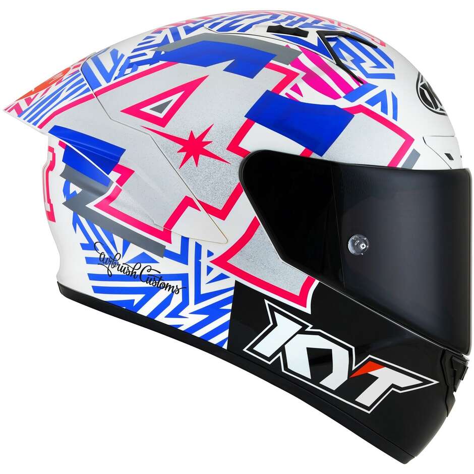 Integral Racing Motorradhelm Kyt NZ-RACE ESPARGARÓ REPLICA 2022