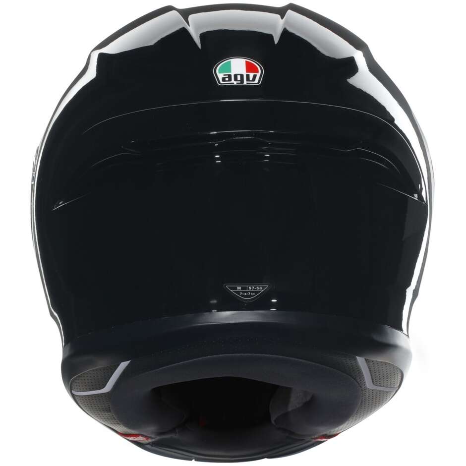 Integral Touring Motorcycle Helmet Agv K6 S Black