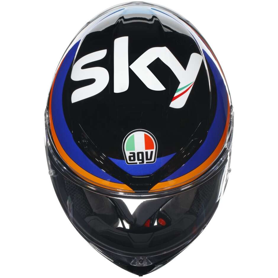 Integral Touring Motorcycle Helmet Agv K6 S MARINI SKY RACING TEAM 2021
