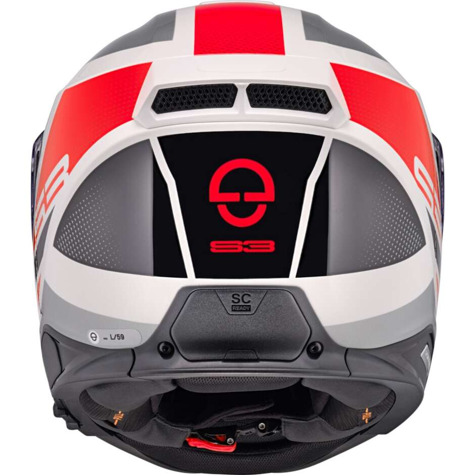 Integral Touring Motorcycle Helmet Schuberth S3 DAYTONA Red