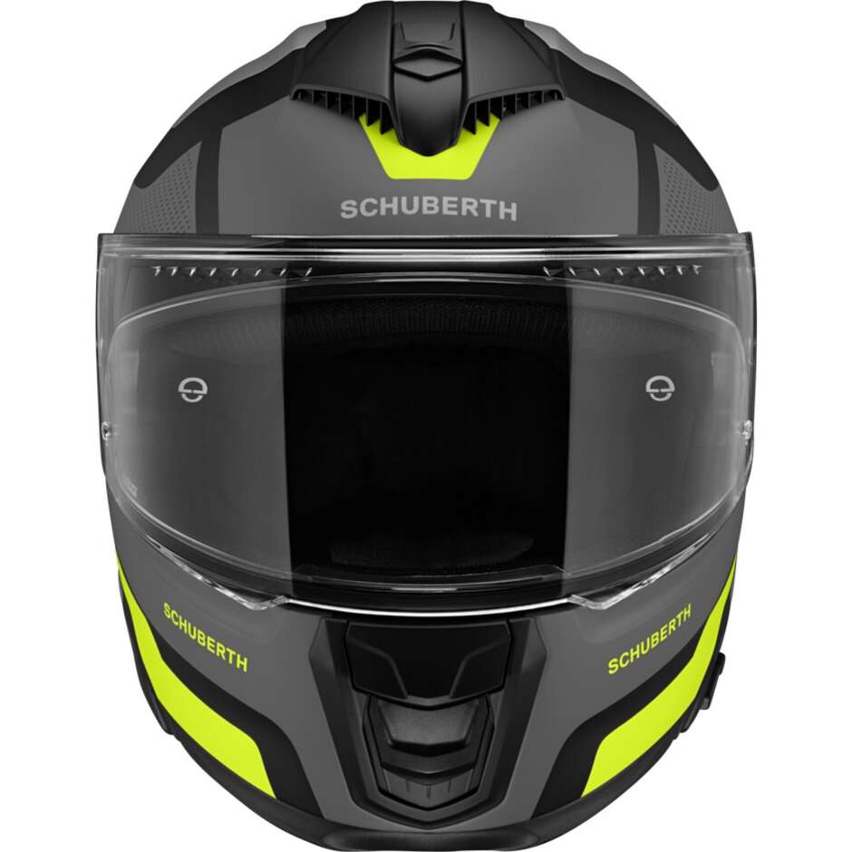 Integral Touring Motorcycle Helmet Schuberth S3 DAYTONA Yellow