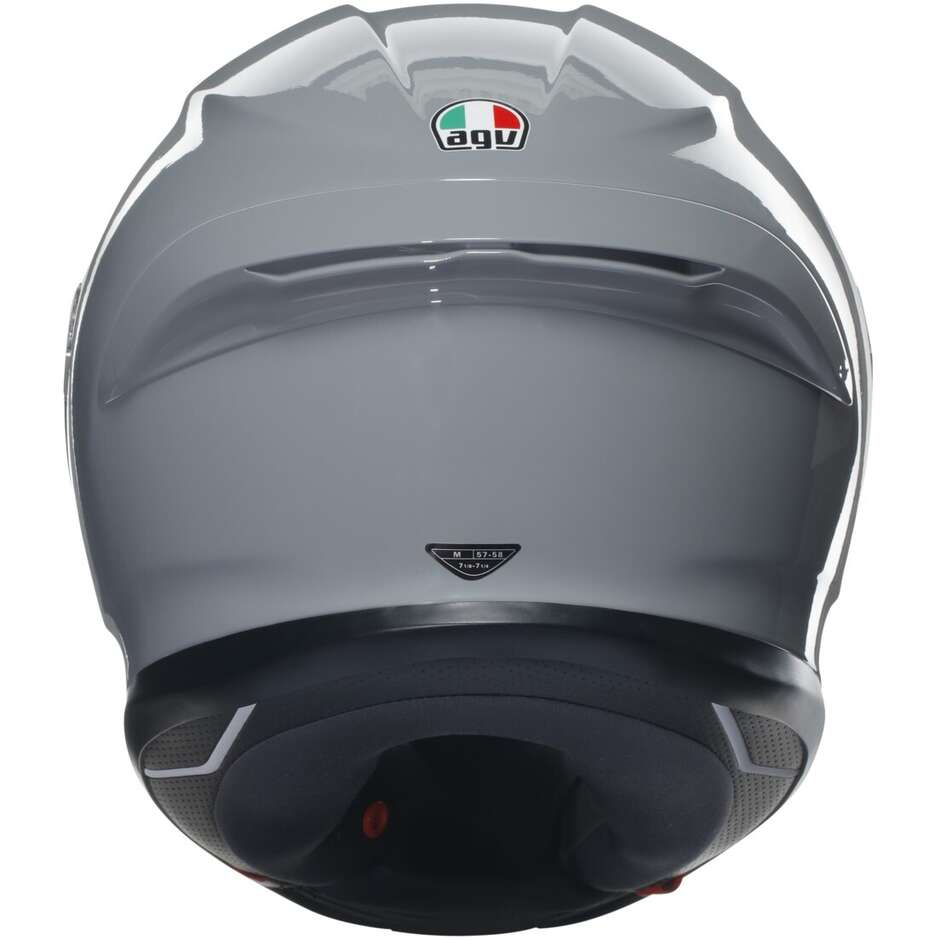 Integral Touring Motorradhelm Agv K6 S Nardo Grau