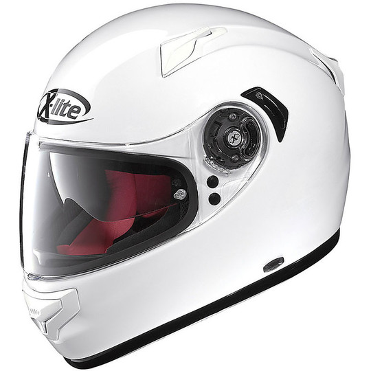 Integral X-Lite X-661 Start Helmet N-Com 03 White Glossy