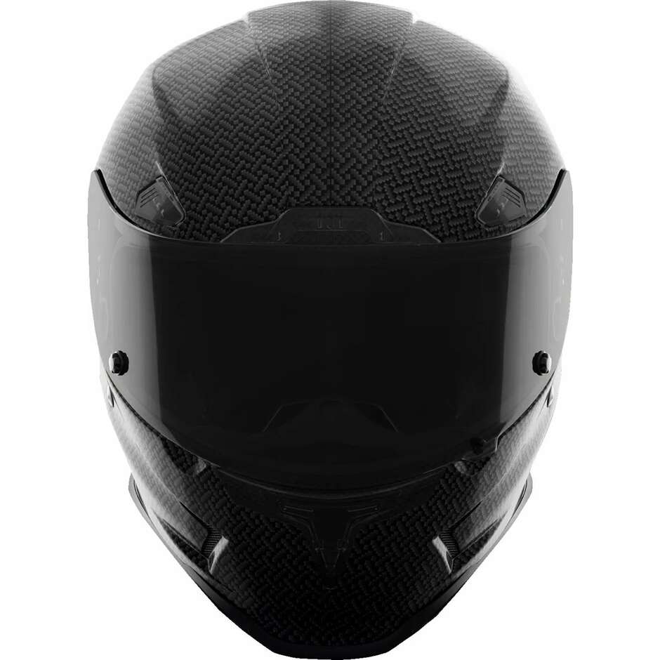 Integraler Motorradhelm Icon AIRFRAME PRO Carbon 4 Tress Schwarz