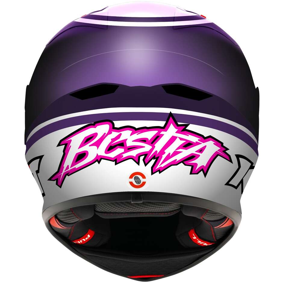 Integraler Motorradhelm Kyt KX-1 RACE GP BASTIANINI REPLICA 2024- -FIM