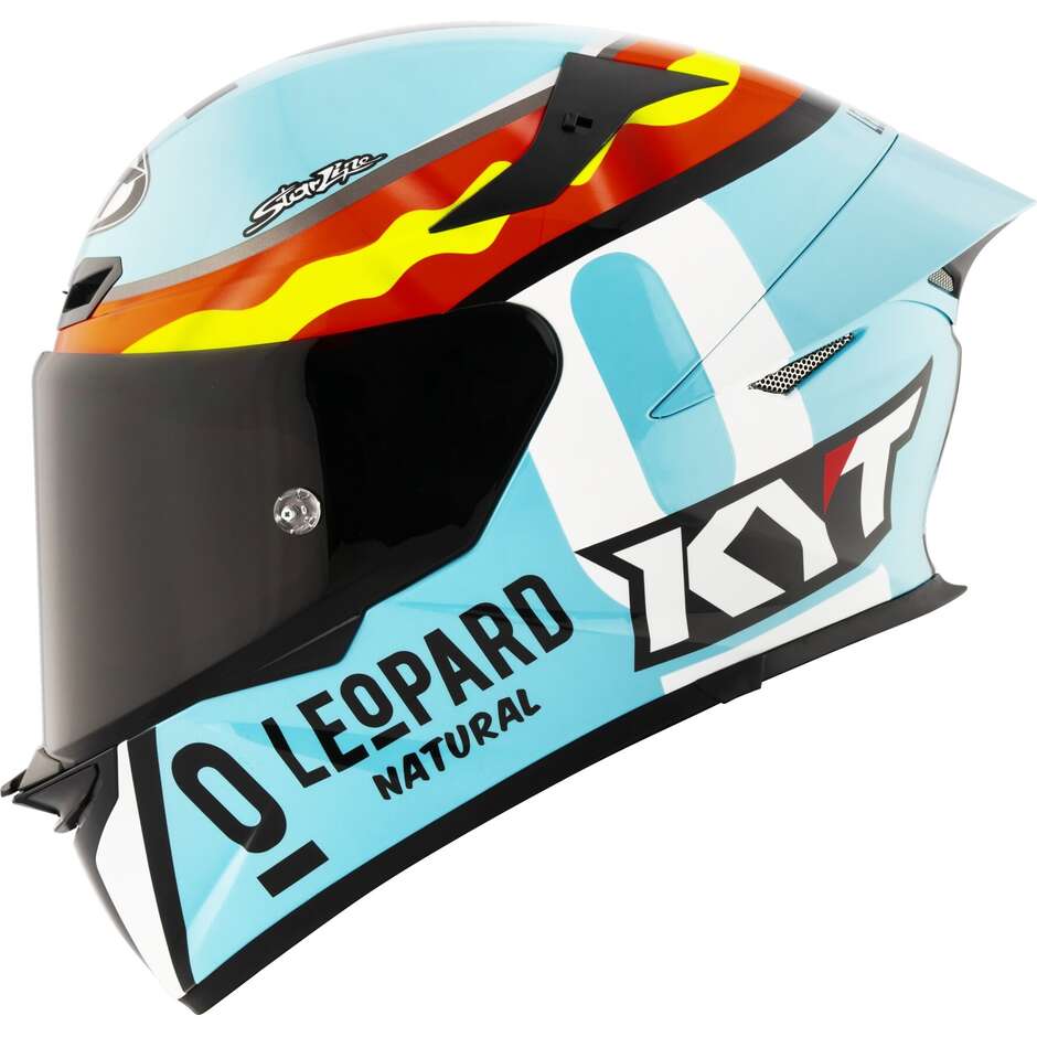 Integraler Motorradhelm Kyt TT-REVO LEOPARD REPLICA SPAINARD