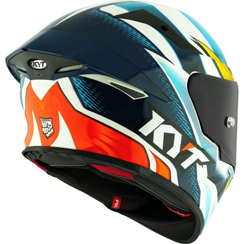 Integraler Motorradhelm Kyt TT-REVO TATI REPLICA