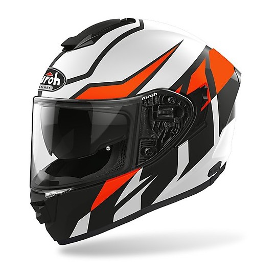 Integralhelm Doppelvisier Moto Airoh ST 501 FROST Matt Orange