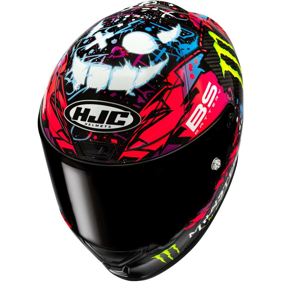 Integralhelm HJC RPHA 1 V2 CARBON FUNKY DIABLO MC8 Pink