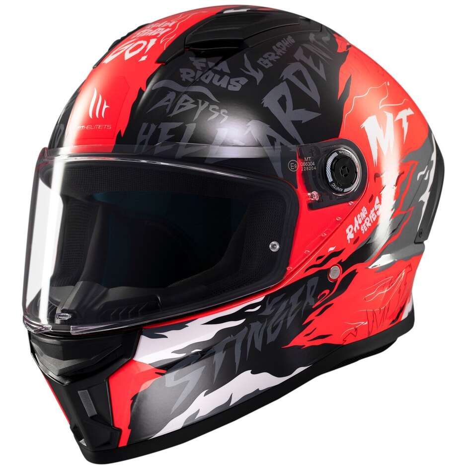 Integralhelm Motorrad Mt Helmets STINGER 2 ARDENT C5 Glänzend