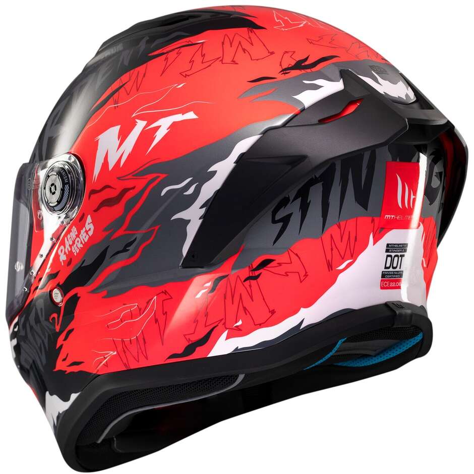 Integralhelm Motorrad Mt Helmets STINGER 2 ARDENT C5 Glänzend