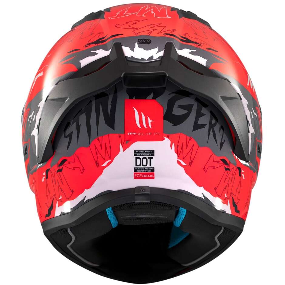 Integralhelm Motorrad Mt Helmets STINGER 2 ARDENT C5 Glänzend