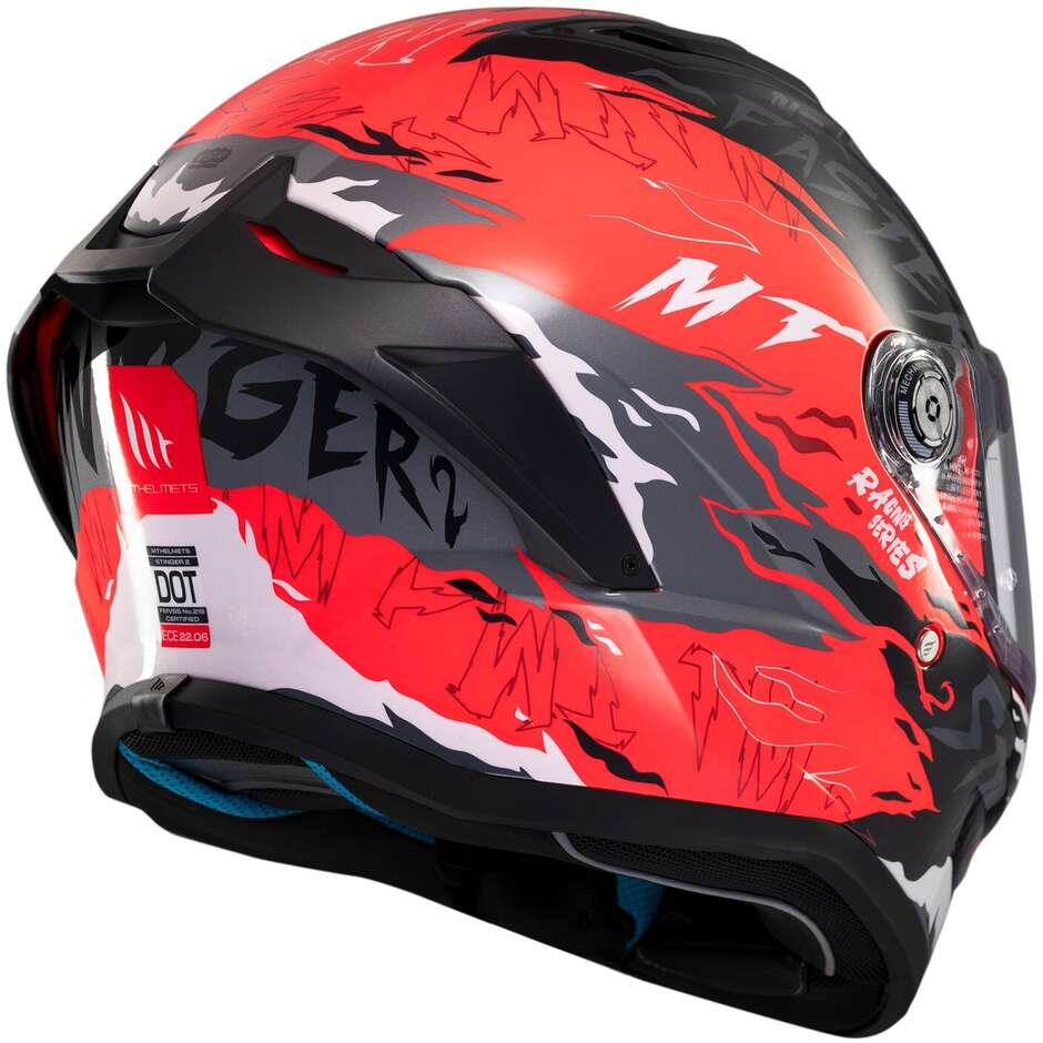 Integralhelm Motorrad Mt Helmets STINGER 2 ARDENT C5 Glänzend